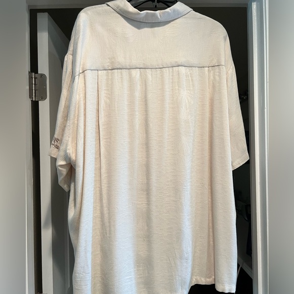 Vintage Kalaheo Hawaiian Men’s XL Button down Cream Aloha shirt - Picture 2 of 5